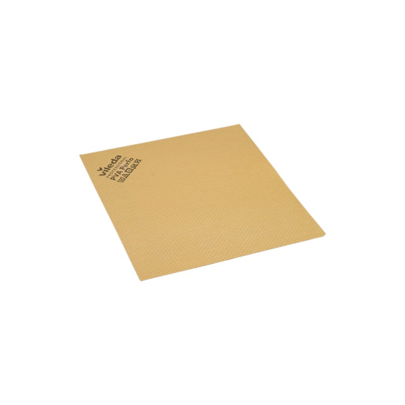 Lavette Microfibre Vileda - Chamoisée - Pva Chamoisair perforé - 1x5 Pièces